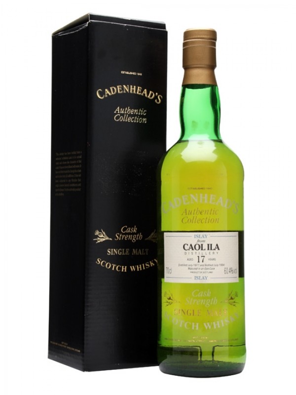 Caol Ila 1977 17 Year Old Cadenhead's
