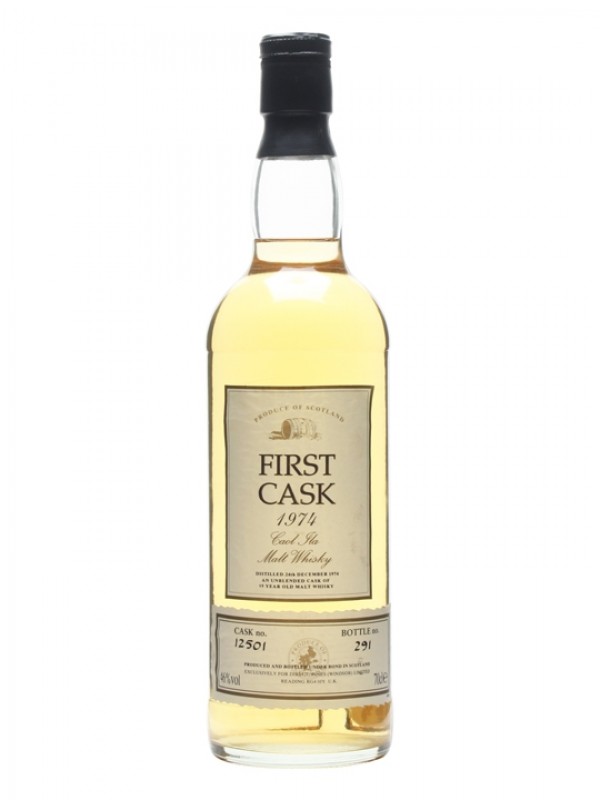 Caol Ila 1974 19 Year Old Cask #12501 First Cask