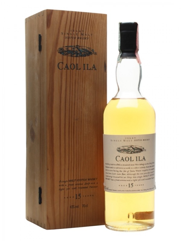 Caol Ila 15 Year Old Wooden Box Flora & Fauna