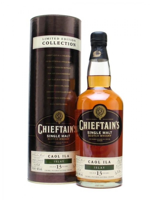 Caol ila 1993 13 Year Old St. Emilion Finish Ian Macleod Chieftain