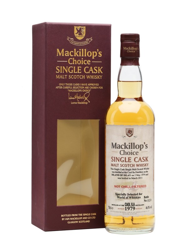 Caol Ila 1979 31 Year Old Mackillop's Choice