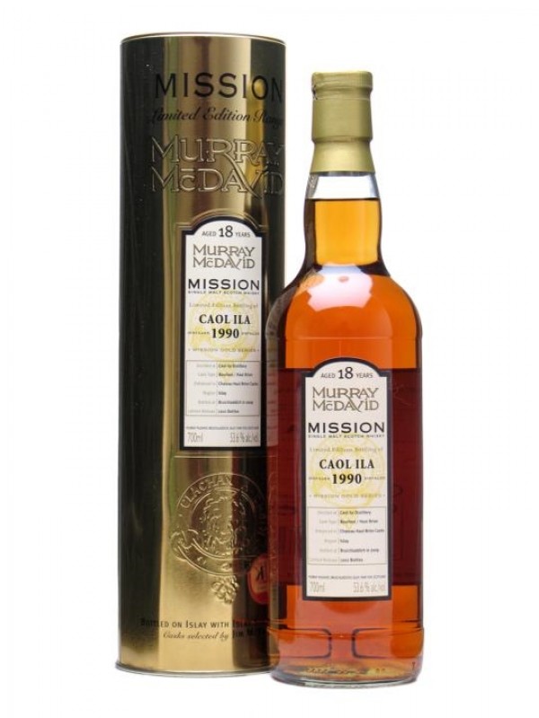 Caol ila 1990 18 Year Old Haut Brion Cask Murray McDavid Mission