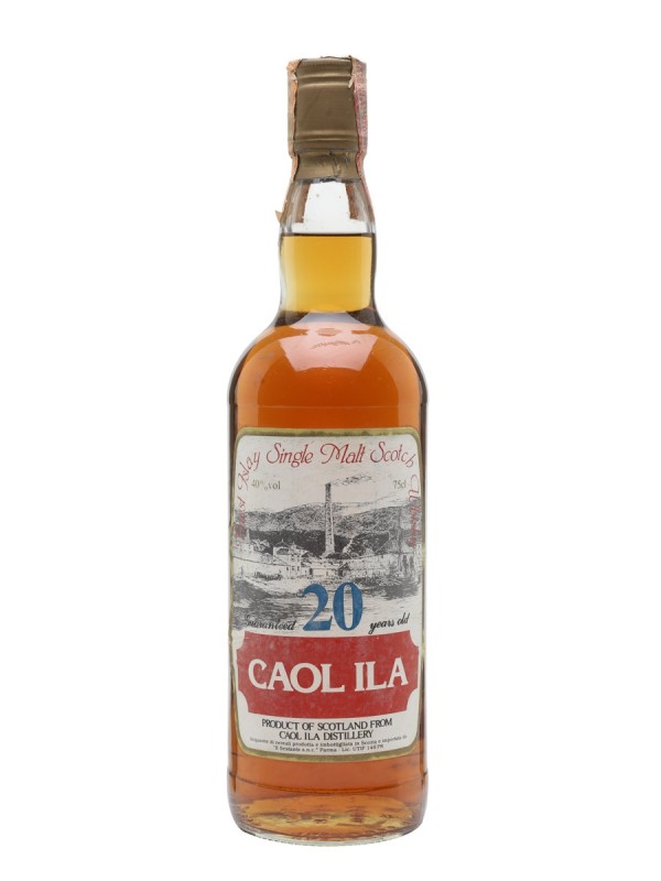 Caol Ila 20 Year Old Bottled 1980s Sestante 75cl