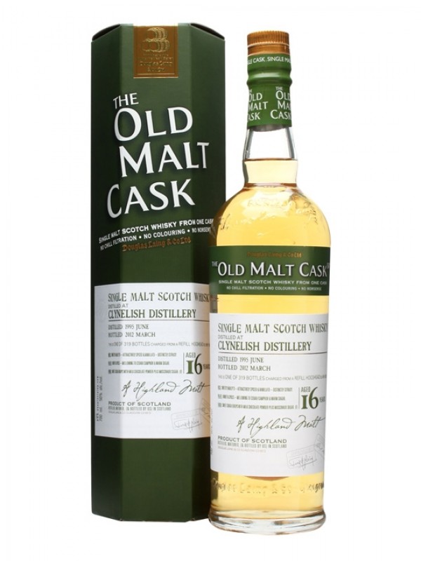 Clynelish 1995 16 Year Old Old Malt Cask #8253 Douglas Laing