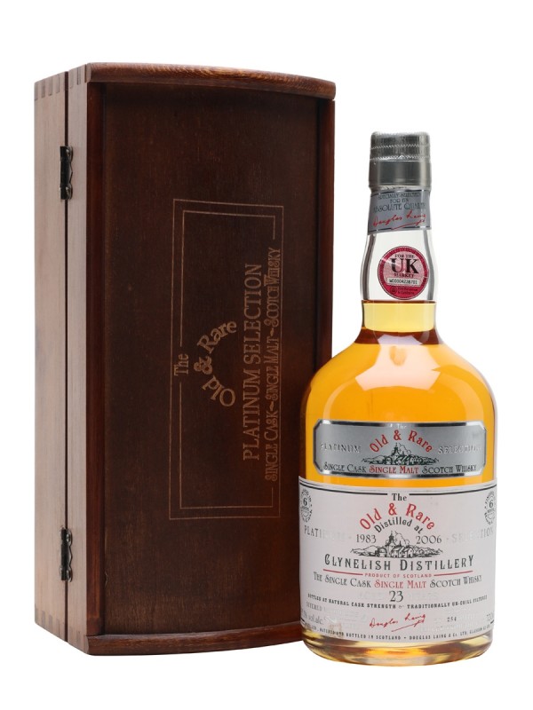 Clynelish 1983 23 Year Old Rum Cask Finish Douglas Laing Platinum Selection