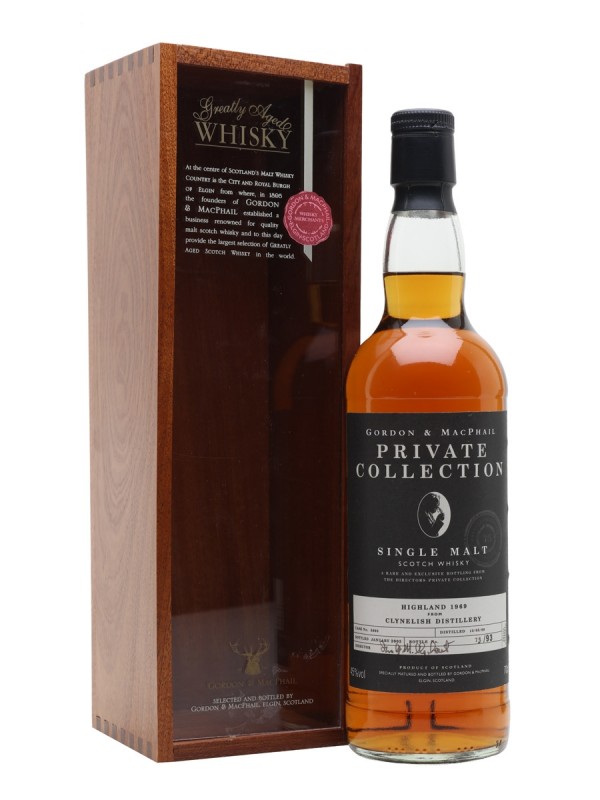 Clynelish 1969 Bottled 2005 Gordon & Macphail Private Collection