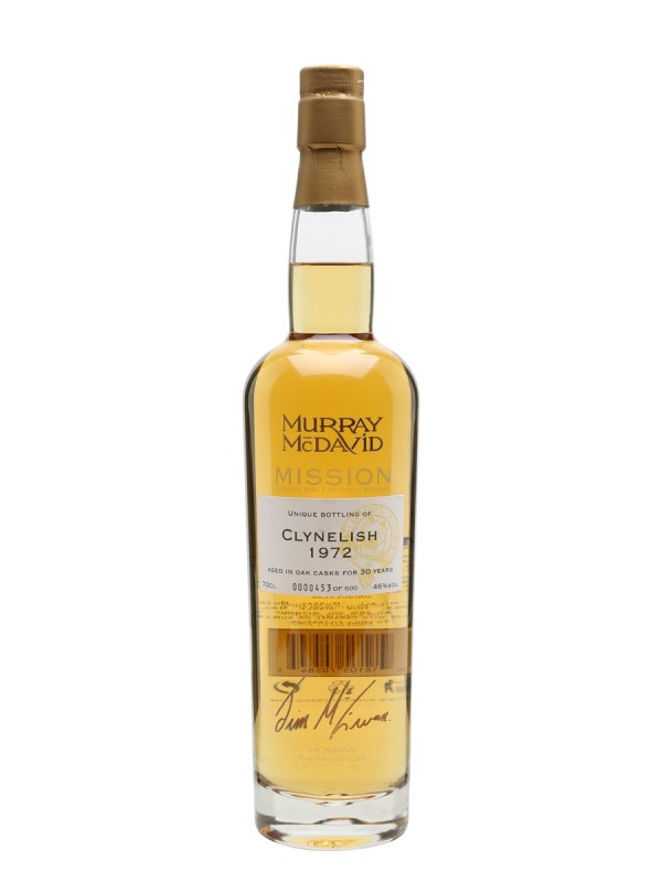 Clynelish 1972 30 Year Old Murray McDavid