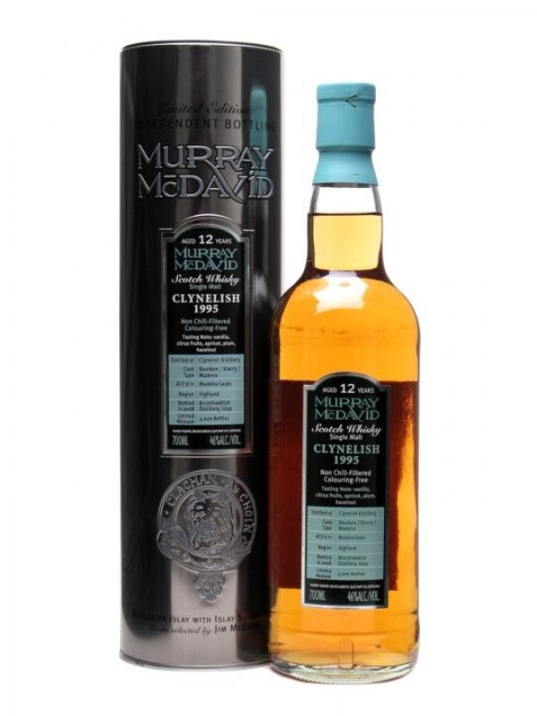 Clynelish 1995 12 Year Old Madeira Finish Murray McDavid