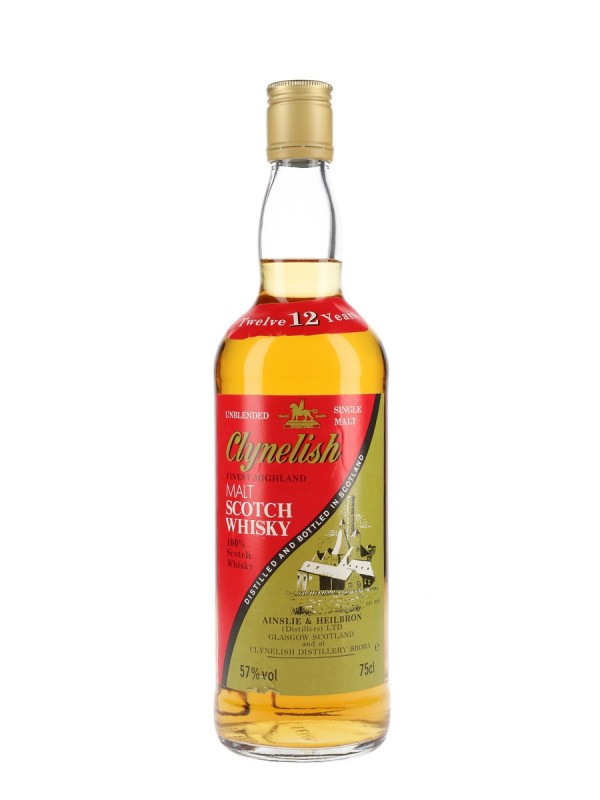 Clynelish 12 Year Old Green Red Label Bottled 1980s