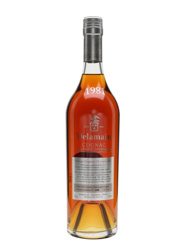 Delamain 1981 Grande Champagnes Cognac