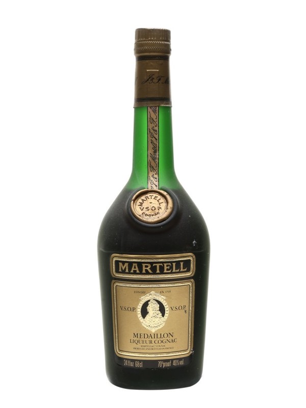 Martell VSOP Medaillon Cognac Bottled 1980s