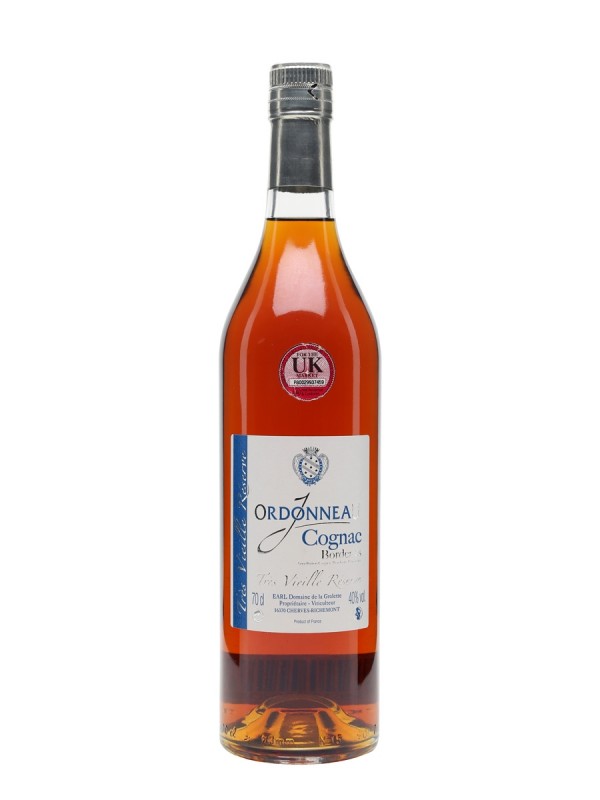 J Ordonneau Grolette Borderies Trés Vieille R serve Cognac