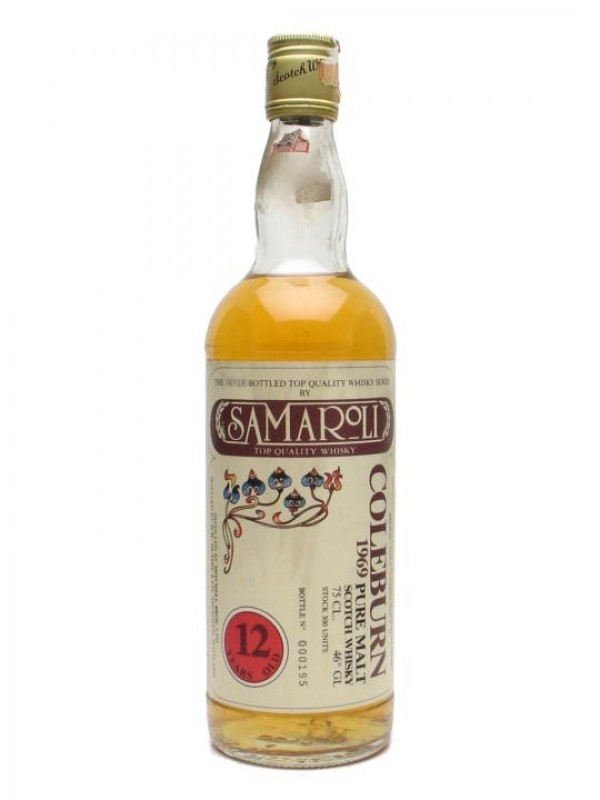Coleburn 1969 12 Year Old Samaroli