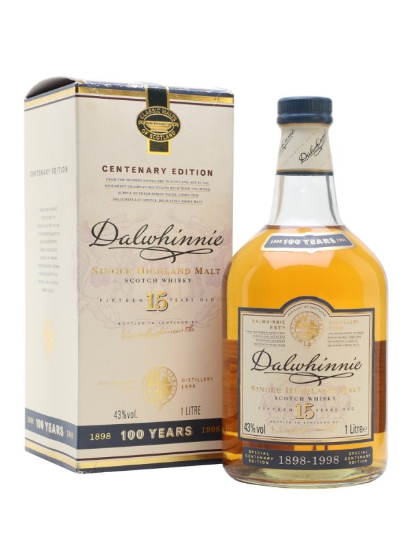 Dalwhinnie 15 Year Old Centenary 1898 1998