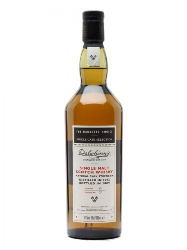Dalwhinnie 1992 Managers' Choice