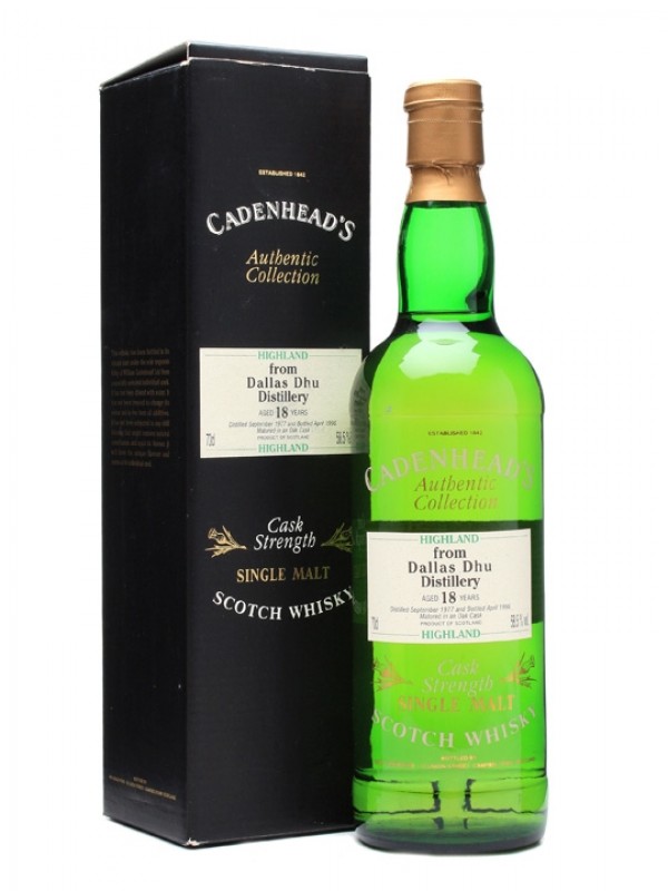 Dallas Dhu 1977 18 Year Old Cadenhead's