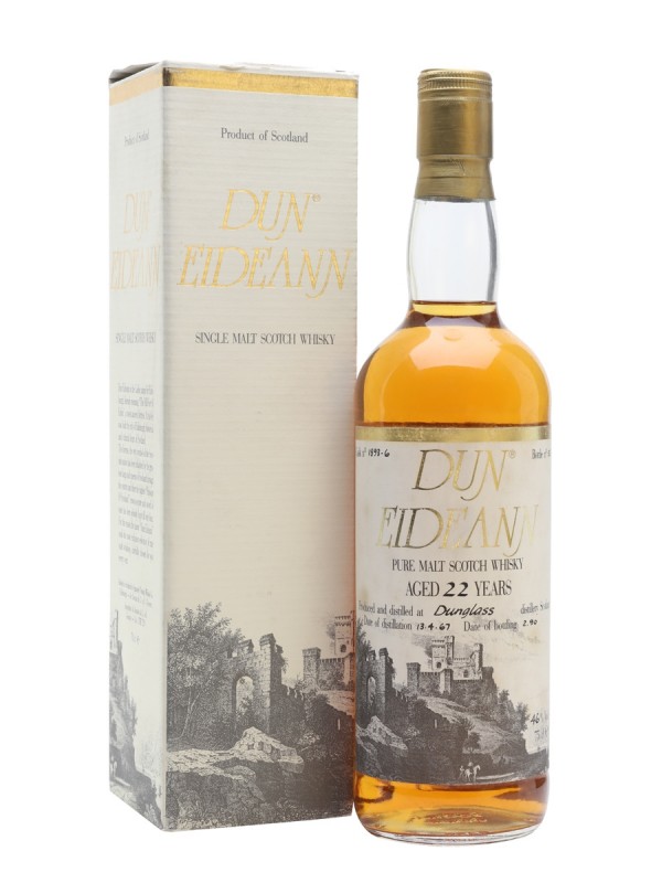 Dunglass 1967 22 Year Old Dun Eideann Signatory
