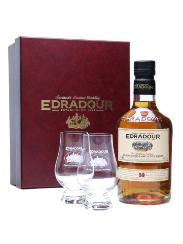 Edradour 10 Year Old Glass Pack
