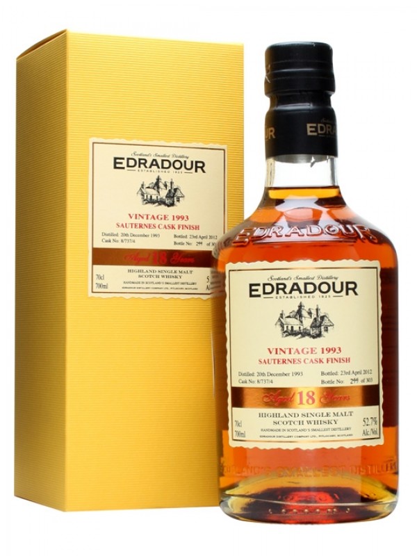 Edradour 1993 18 Year Old Sauternes Cask Finish #87374