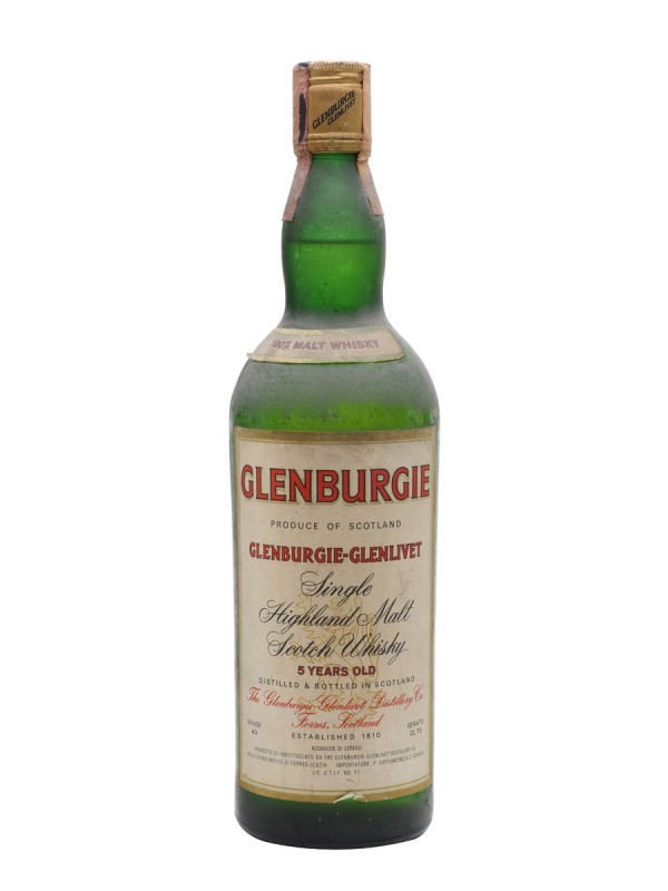 Glenburgie 5 Year Old Bottled 1980s