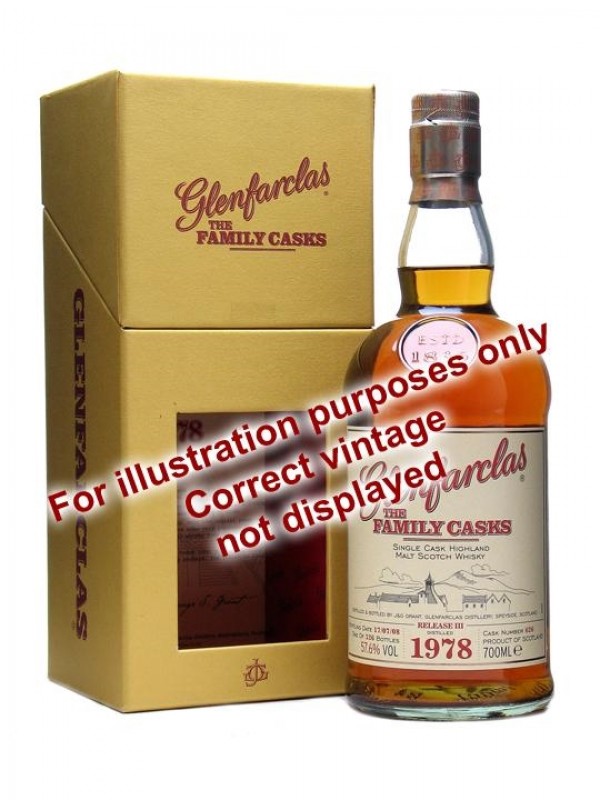 Glenfarclas 1968 Family Casks VI Cask #534 Sherry Butt