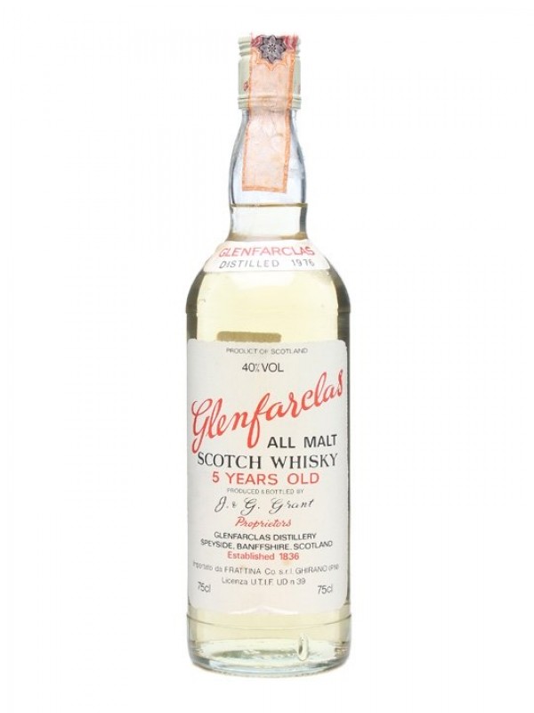 Glenfarclas 1976 5 Year Old Tall Bottled 1980s