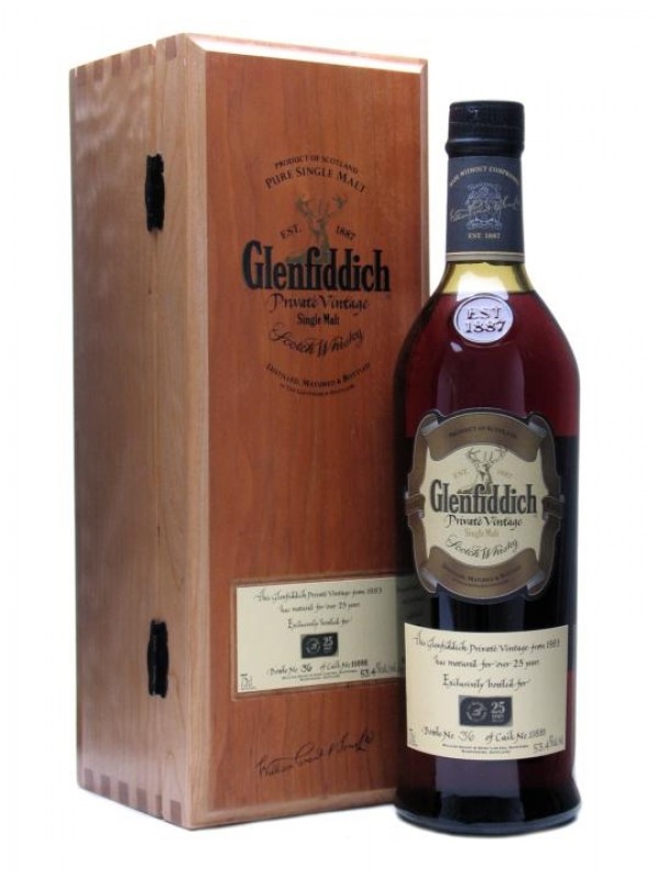 Glenfiddich 1983 25 Year Old Dubai Duty Free Sherry Cask