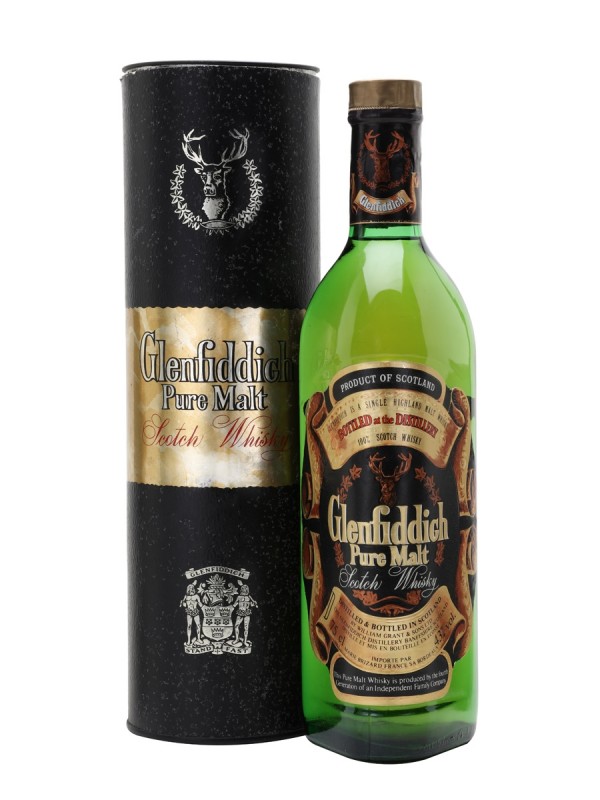 Glenfiddich Pure Malt Bottled 1980s