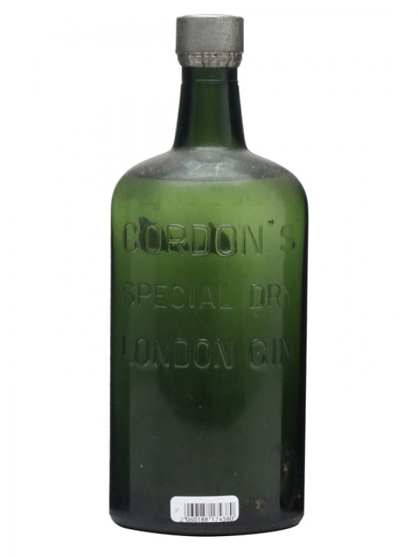 Gordons Special Dry London Gin Bottled 1940s