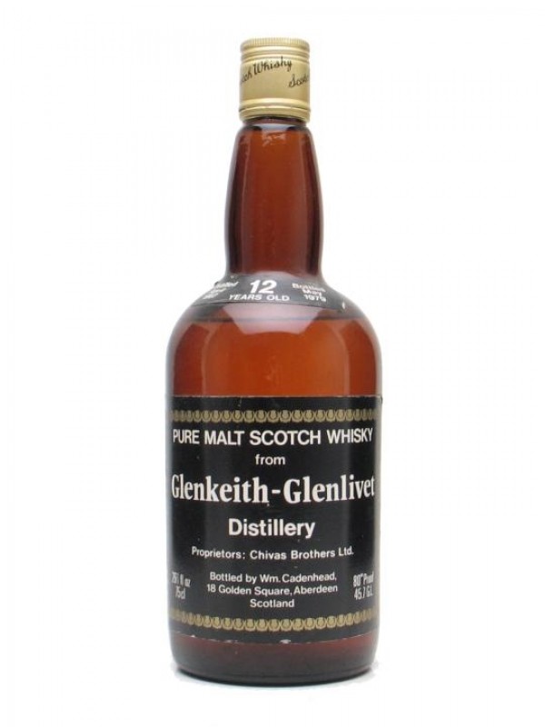 Glen Keith Glenlivet 1967 12 Year Old Cadenhead's