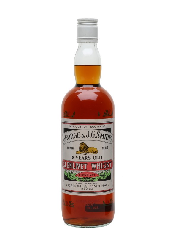 Glenlivet 8 Year Old Bottled 1970s Gordon & Macphail
