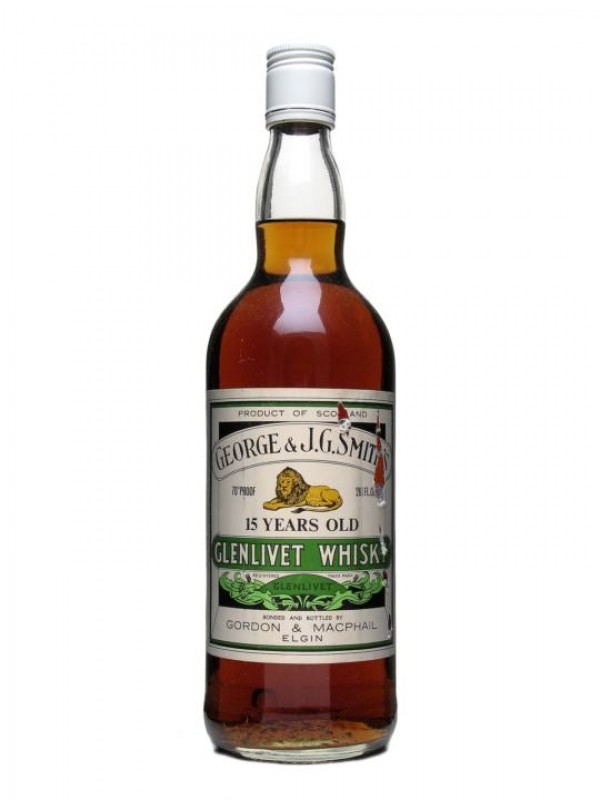 Glenlivet 15 Year Old Bottled 1970s Gordon & Macphail