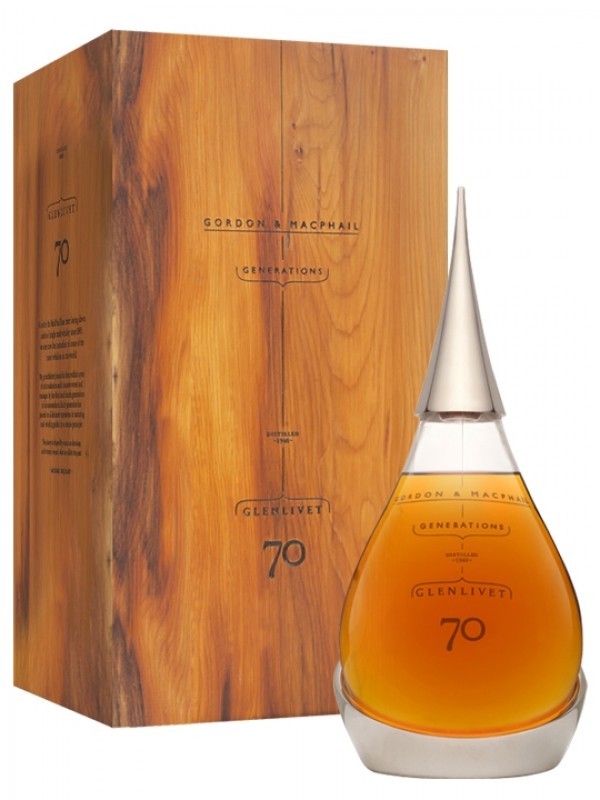 Glenlivet 1940 70 Year Old Tear Decanter 2nd Edition Gordon & Macphail