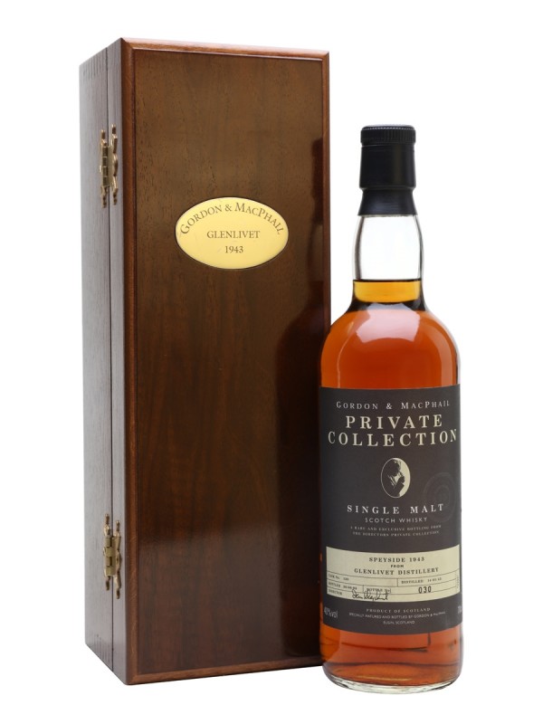 Glenlivet 1943 55 Year Old Private Collection Gordon & Macphail