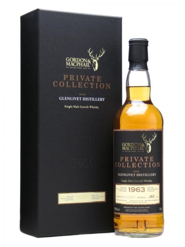Glenlivet 1963 Private Collection 47 Year Old Gordon & Macphail