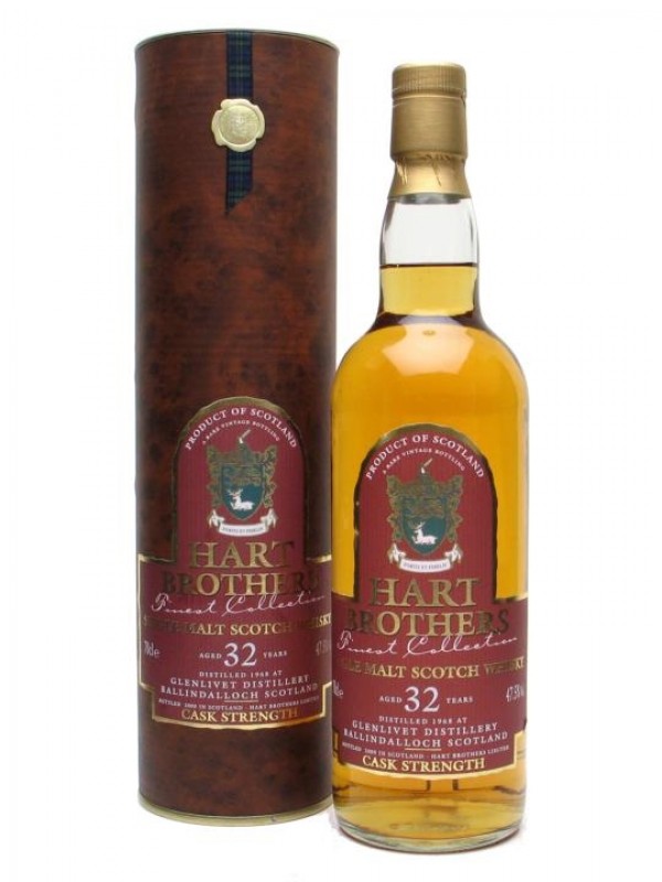 Glenlivet 1968 32 Year Old Hart Brothers