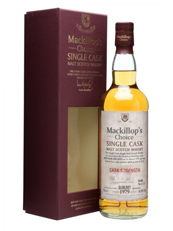 Glenlivet 1979 32 Year Old Cask #6094 Mackillop's Choice