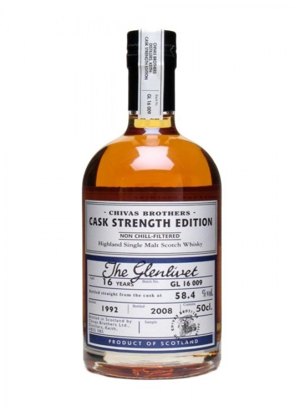 Glenlivet 1992 16 Year Old Cask Strength Edition 58.4