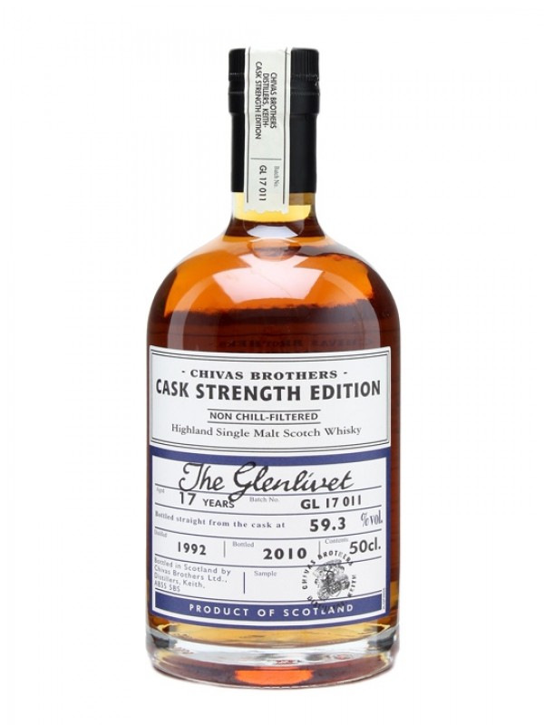 Glenlivet 1992 17 Year Old Cask Strength