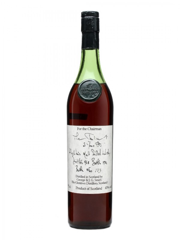 Glenlivet 21 Year Old 1963 Chairmans Reserve