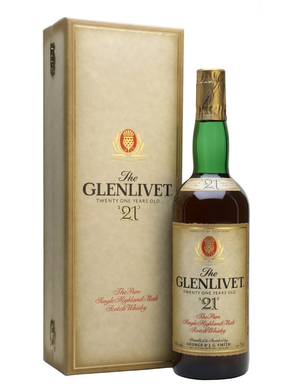 Glenlivet 21 Year Old Bottled 1980's