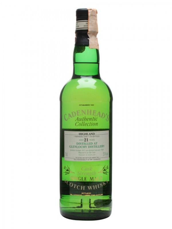Glenlochy 1977 21 Year Old Cadenhead's