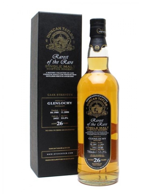 Glenlochy 1980 26 Year Old Duncan Taylor Rarest of the Rare
