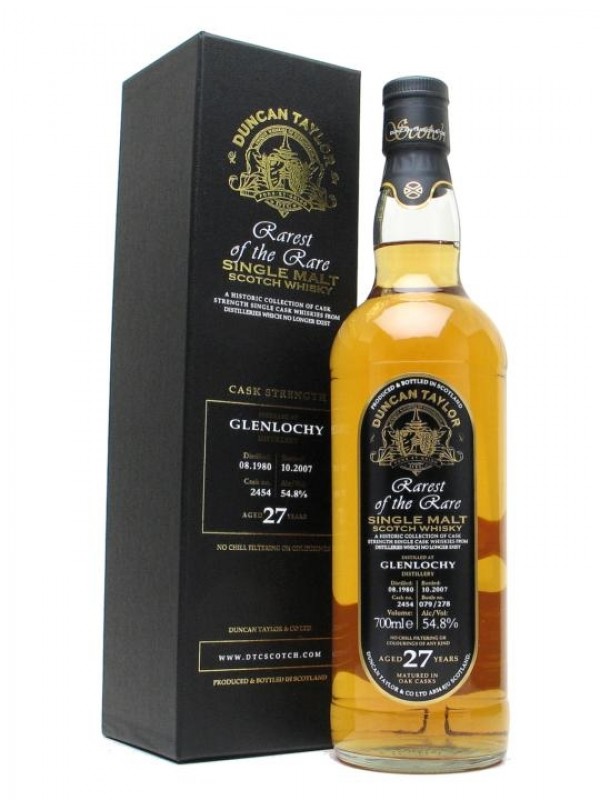 Glenlochy 1980 27 Year Old Duncan Taylor Rarest of the Rare