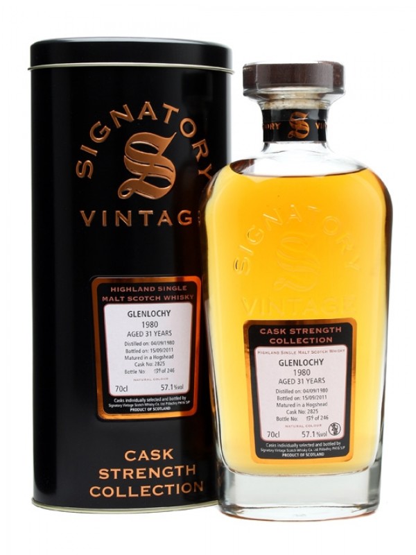 Glenlochy 1980 31 Year Old Cask #2825 Signatory Cask Strength Collection