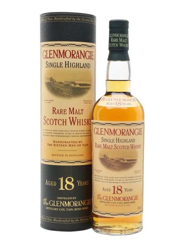 Glenmorangie 18 Year Old Old Presentation