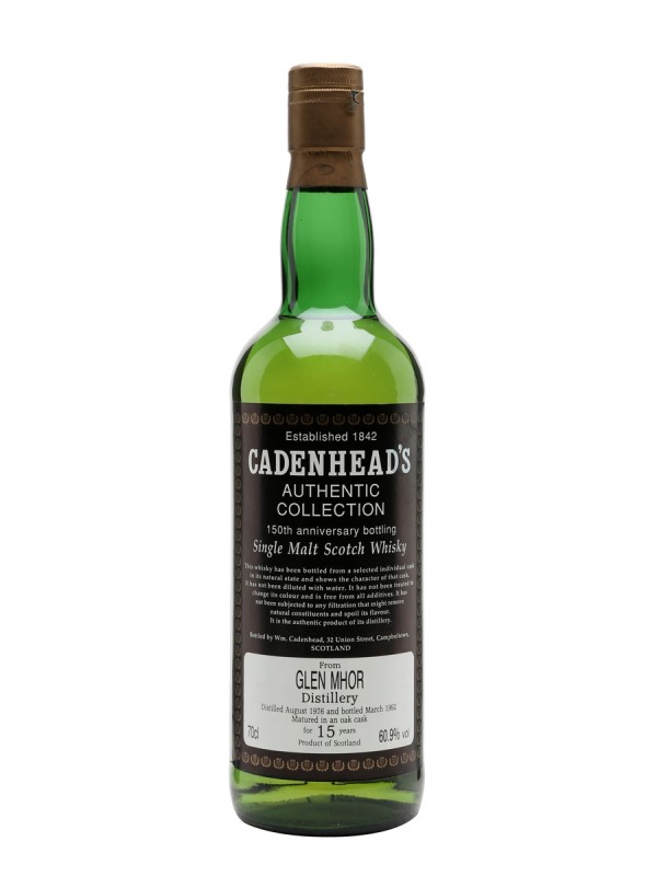 Glen Mhor 1976 15 Year Old Cadenhead's