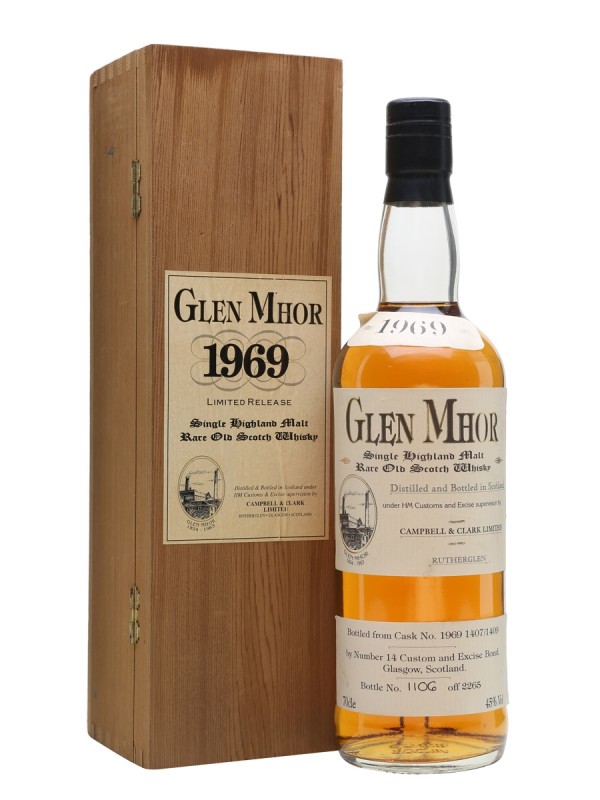 Glen Mhor 1969 Independent Bottler