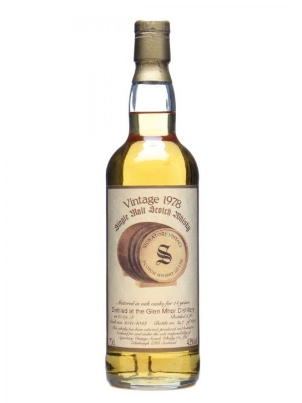 Glen Mhor 1978 14 Year Old Cask #4041 43 Signatory