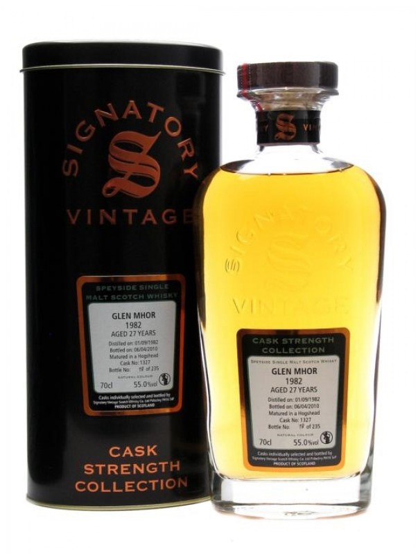 Glen Mhor 1982 27 Year Old Cask #1327 Signatory Cask Strength Collection